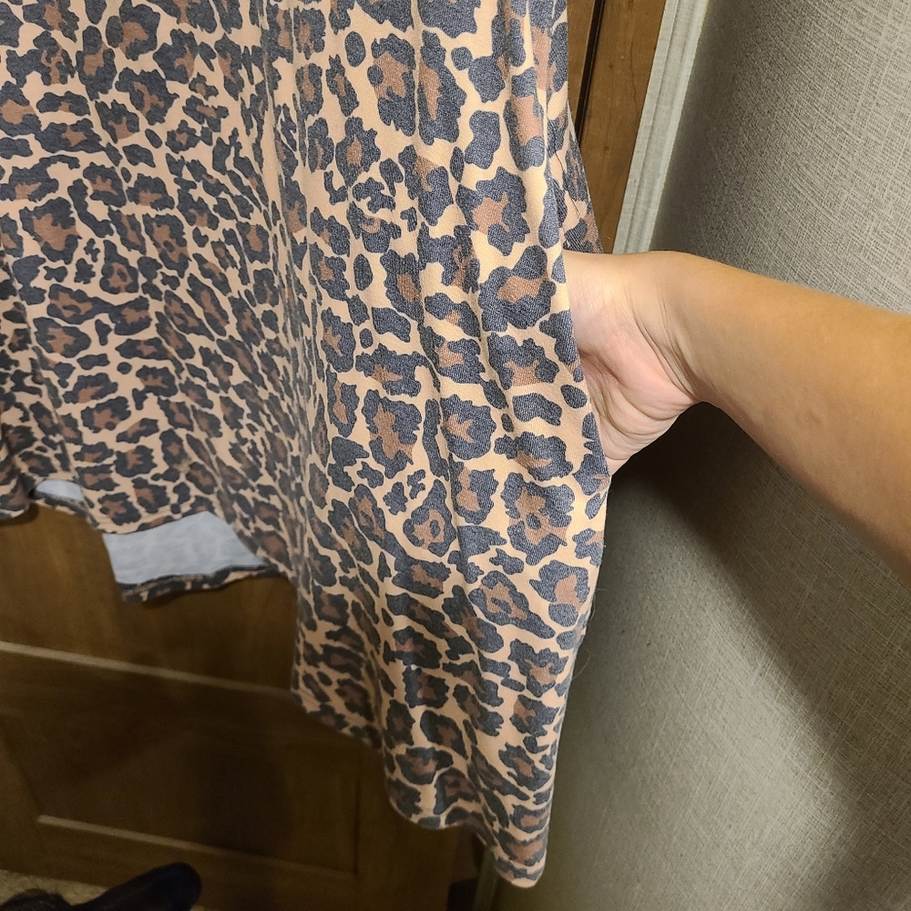 Leopard Print Crazy Train Dress - image 3